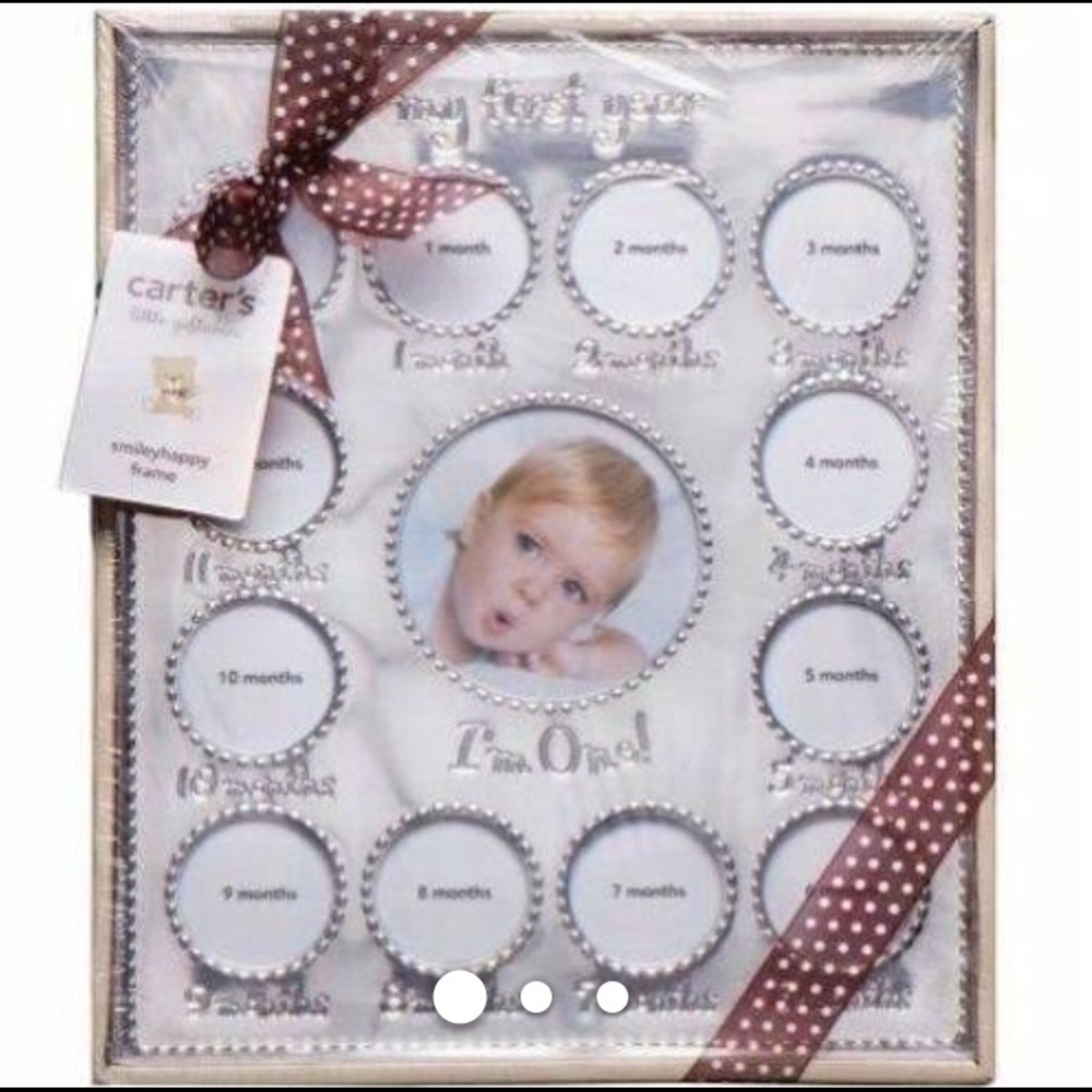 Carter’s little git Anke smiley happy frame